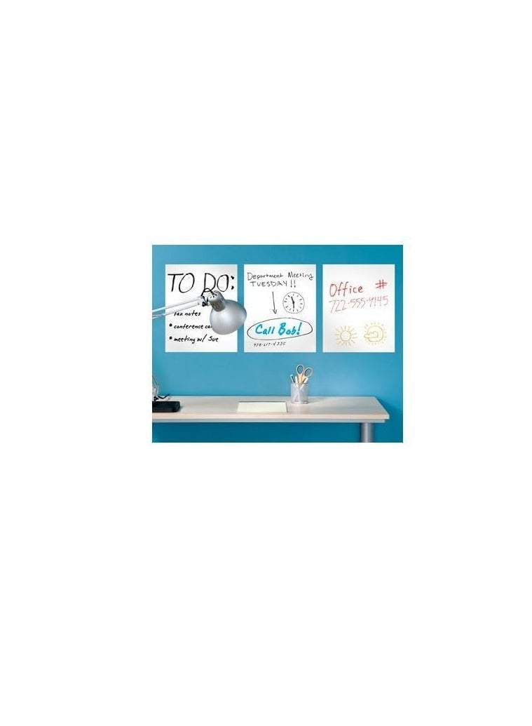 Terabyte Teaching Soft Whiteboard Sticker white color 45x200centimeter - Image 5