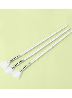 Goolsky Brush Care Mini Scrub Brush Applicator Facial Face Makeup Facials Scrub Brush Acid Scrub Brush Soft Diy Mud Peel Tools Skin  - Image 1
