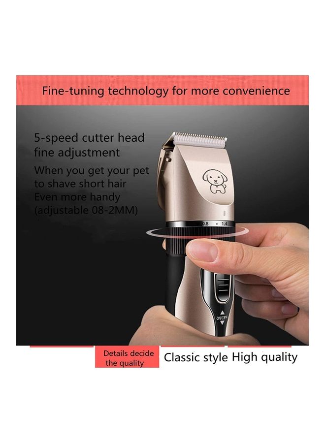 NIBEMINENT Dog Grooming Clippers Hair Trimmer Kit Multicolour - Image 4