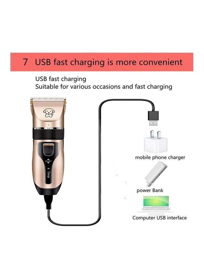 NIBEMINENT Dog Grooming Clippers Hair Trimmer Kit Multicolour - Image 5