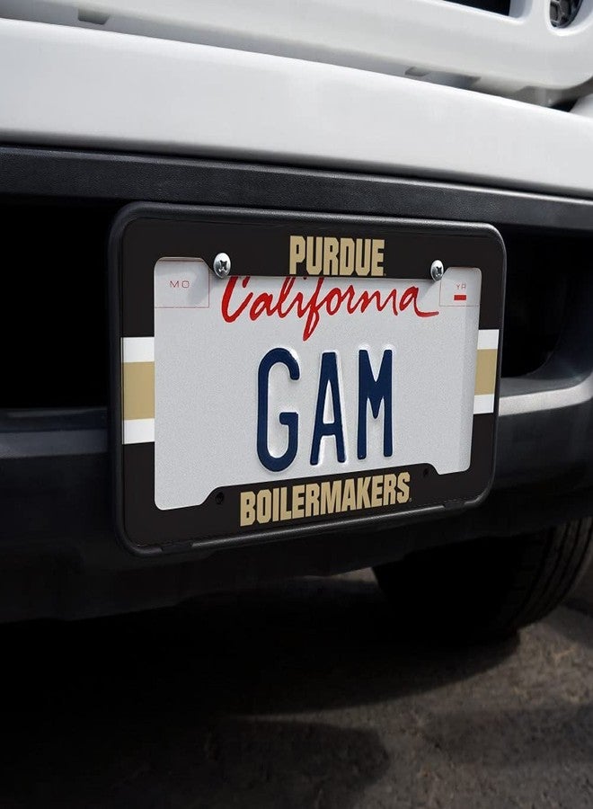 GRAPHICS & MORE Purdue Boilermakers Stripes License Plate Tag Frame - Image 2