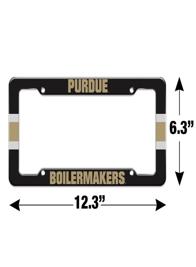 GRAPHICS & MORE Purdue Boilermakers Stripes License Plate Tag Frame - Image 4