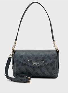 GUESS Eco Brenton Flap Over Crossbody  - Image 1
