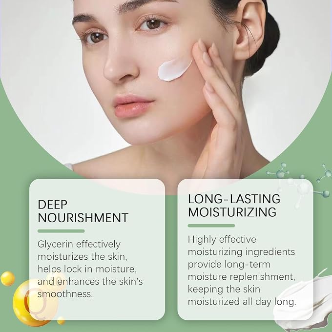 EliiSkinn Skin Food Light Face & Body Butter, Camomile Lotion Natural Moisturizer - Hydrating Face Cream & Primer for Soothing, Dry and Sensitive Skin Emollient Cream - 1Pcs - Image 2