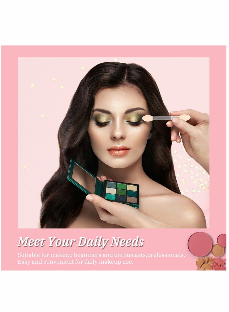 Excefore Eyeshadow Applicators, 30 Pcs Disposable Eyeshadow Brushes Dual Ended Eye Shadow Sponge Applicators - Image 4