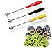 bonballoon bonballoon 3 pcs Zucchini Squash Cucumber Corer Vegetable Corers Drill Stainless Steel Core Remover Coring Tool Kitchen  - Image 2