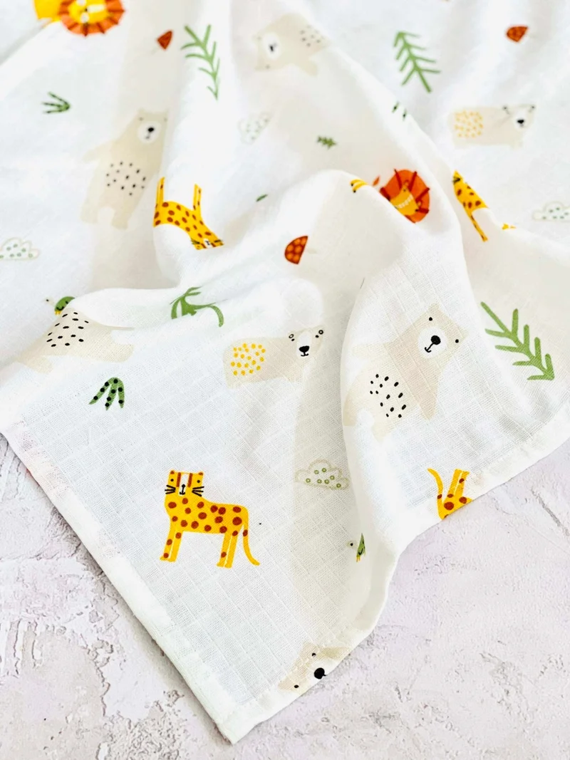 juniperus Multi-Purpose Muslin Cloth Cover Blanket 75x75