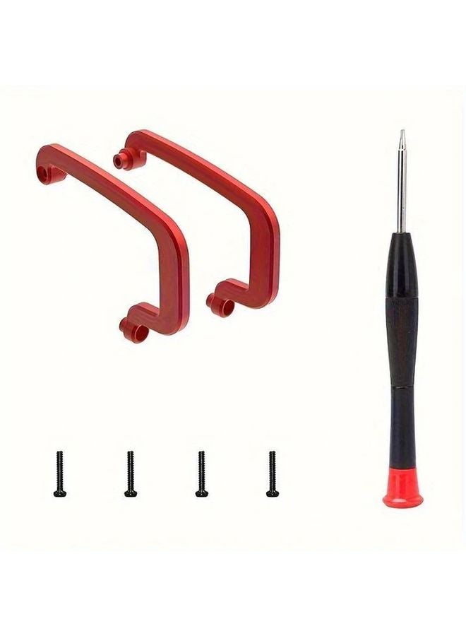 Red Aluminum Alloy Gimbal Bumpers Anti Collision Bar Protector for DJI Avata 2 Drone - Image 1