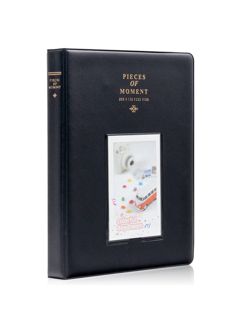 Ablus Ablus 128 Pockets Mini Photo Album - Fits for Fujifilm Instax Mini 11 Mini 9 Mini 8 Mini 90 Mini 25  Polaroid Snap PIC-300  Kodak Mini 3-Inch Film(Beige)  - Image 1
