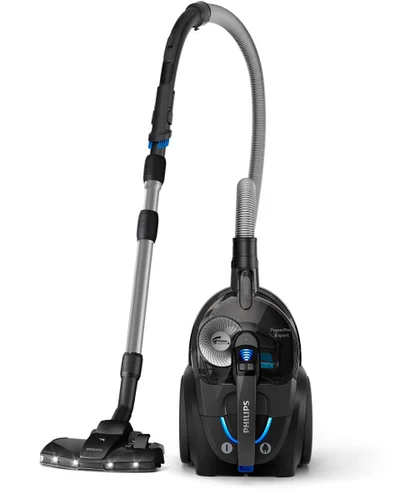 Philips PowerPro Expert Bagless Vacuum Cleaner - PowerCyclone 8, TriActive+ LED Nozzle, 2L Dust Capacity,