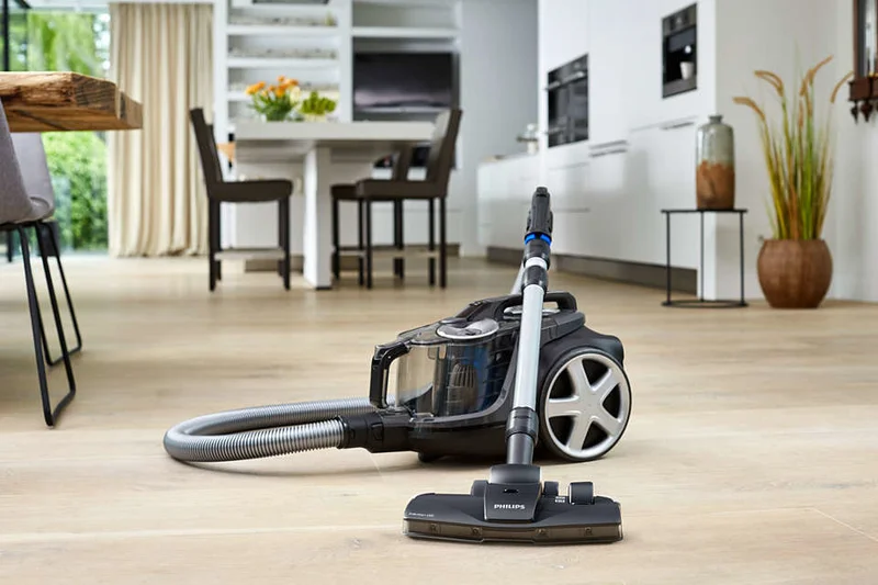 Philips PowerPro Expert Bagless Vacuum Cleaner - PowerCyclone 8, TriActive+ LED Nozzle, 2L Dust Capacity,