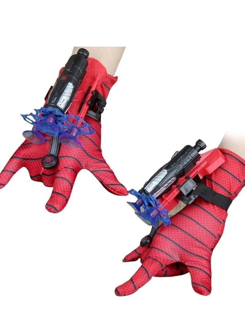 Five Stars FIVE STARS Plastic Hero Wrist Spiderman Web Launcher Gloves with Wrist Ejection Cosplay Toy Set For Kids - Image 4