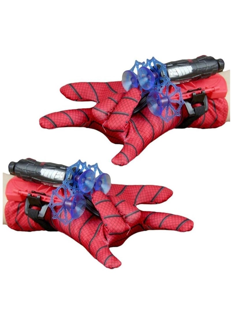 Five Stars FIVE STARS Plastic Hero Wrist Spiderman Web Launcher Gloves with Wrist Ejection Cosplay Toy Set For Kids - Image 1