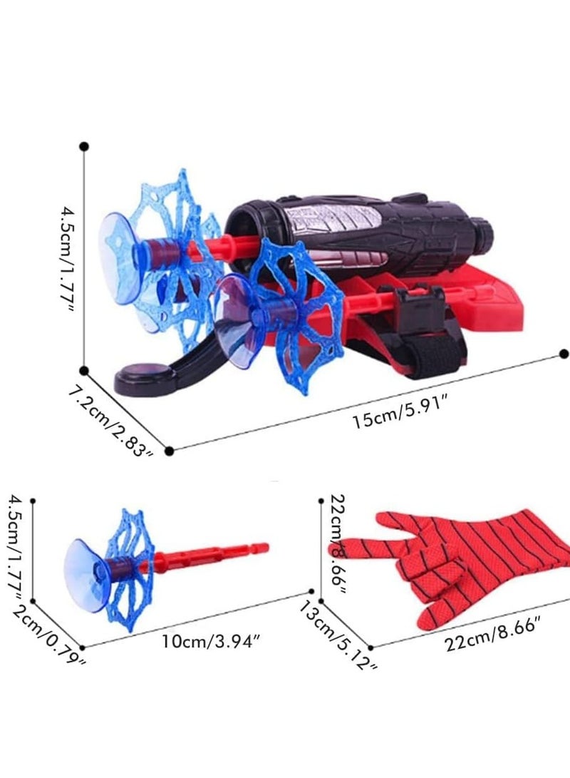 Five Stars FIVE STARS Plastic Hero Wrist Spiderman Web Launcher Gloves with Wrist Ejection Cosplay Toy Set For Kids - Image 3