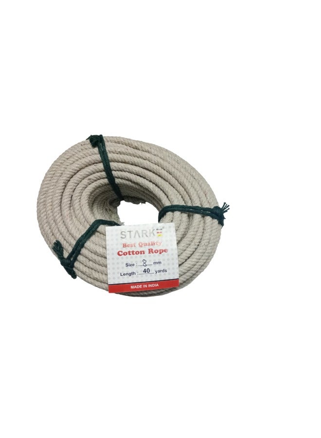 Stark Versatile Cotton Ropes Ideal for Crafting Macrame and Home Decor Projects Soft and Durable Material for Creative Enthusiasts