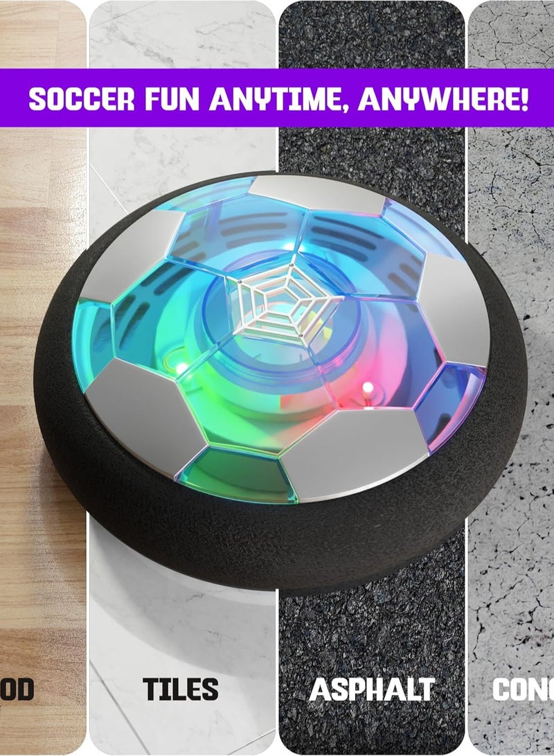 كرة القدم نينجا بلاست هوفر للأطفال - هدايا عيد ميلاد للأولاد - ألعاب داخلية هدية للأولاد بعمر 6 و7 و8 و9 و10 و11 و12 عامًا - لعبة ألعاب مضيئة للأطفال - 6-8 و8-12 عامًا - هدايا للأولاد بعمر 8 سنوات - Image 2