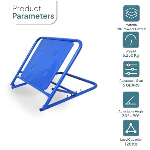 MADISON Adjuastable Hospital Metal Back Rest, Back Support for Patient, Ideal use at Home for bedridden Patient, Multifunction, Foldable & Portable - Image 4