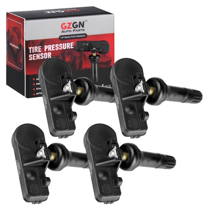 GZGN TPMS Sensor Tire Pressure Sensor Set of 4PreProgrammed 315MHz Compatible with Chevy Silverado GMC Sierra Cadillac Buick Pontiac Saturn Hummer SaabReplace13586335 13598771 13598772 - Image 2