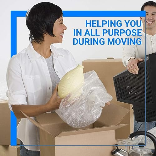 Pacific Mailer Bubble Cushioning Wrap Pacific Mailer 5/16 Inch x 12 Inch x 72Feet Total [2 Rolls of 36 Feet] Bubble Cushioning Wrap for Packing Moving Supplies Perforated Every 12" - Image 5