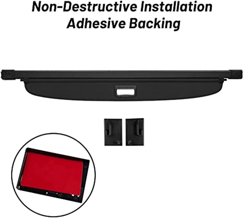 DEMULAX Rear Cargo Cover for Bronco 2021-2022 - Image 2