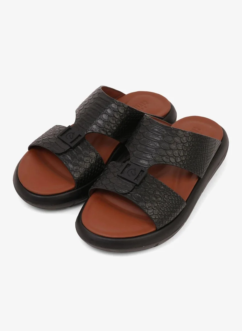 UOMO Cavalier  UOMO CAVALIER MENS VALUE ARABIC SANDALS BLACK for Men | Best Price UAE