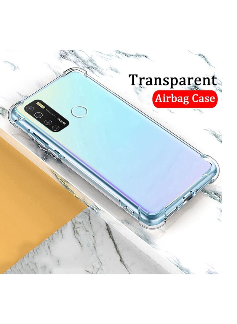 جراب شفاف ومضاد للصدمات لهاتف انفينيكس نوت 7 لايت و هوت 9 و 9 برو Infinix Note 7 Lite & Hot 9 & Hot 9 Pro - Image 1