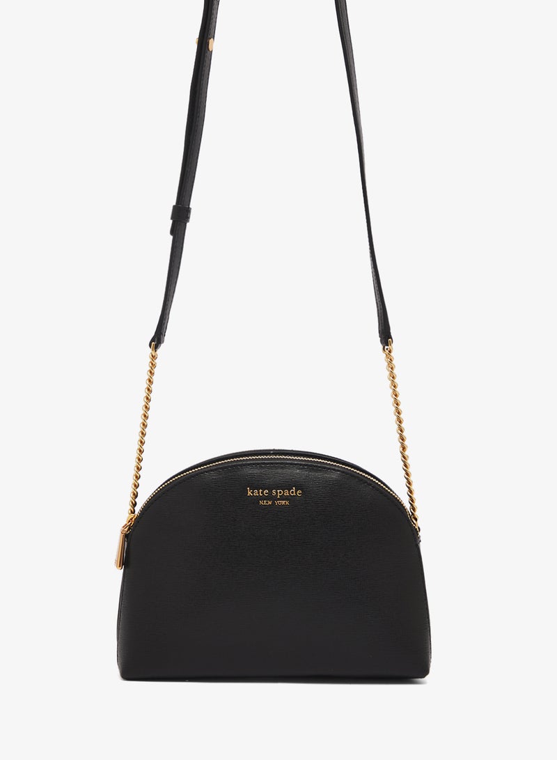 كيت سبيد حقيبة كروس بودي بسحاب وتفاصيل شعار - Image 1