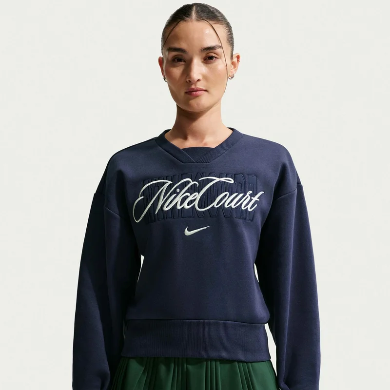Nike Women's NikeCourt Tennis Fleece Sweatshirt