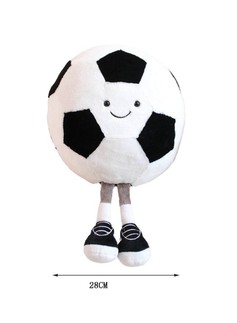 28 CM Cute Cartoon Football Plush Toy Soft Stuffed Doll For Girls And Boys All Ages Gift - Image 2