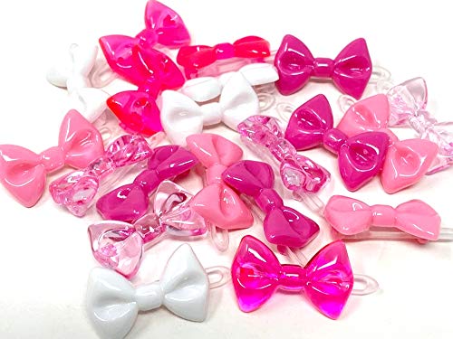 Tara Girls Self Hinge Plastic Bow Hair Barrettes Selection Pack Of 2 (BR29) - Image 3