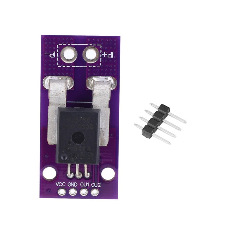 Current Sensor Module 50A 100 μΩ Ultra-Low Power Loss Industry-Leading Noise Performance - 3.0 to 5.5 V Operation 120 kHz Bandwidth for High-Voltage Applications - Image 1