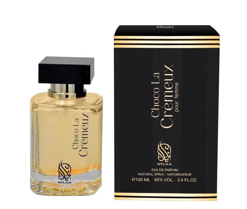 NYLAA Choco La Cremeux Eau De Parfum(EDP) 100ML | Premium Perfume for Women | Long Lasting Fragrance | Daily Use Perfume - Image 4