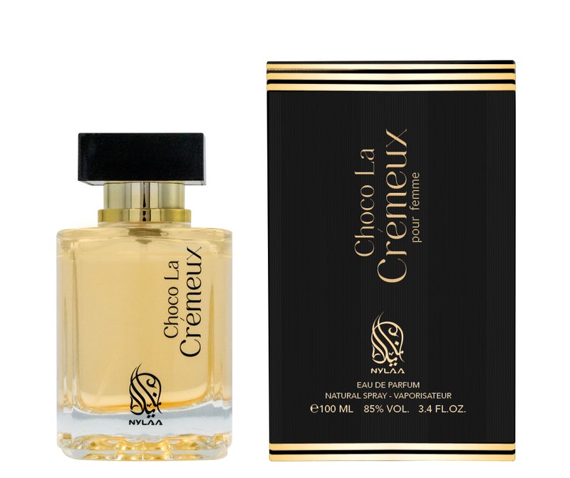 NYLAA Choco La Cremeux Eau De Parfum(EDP) 100ML | Premium Perfume for Women | Long Lasting Fragrance | Daily Use Perfume - Image 1