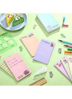 Hotop Hotop 12 Pack Funny Notepads for Coworkers Fun Novelty Note Pad Humor Memo Funny Office Supplies 3 x 5 Notepads for Office Teacher Adult Work Gifts Supplies, 30 Sheets Per Pad (Cute Animals)  - Image 5