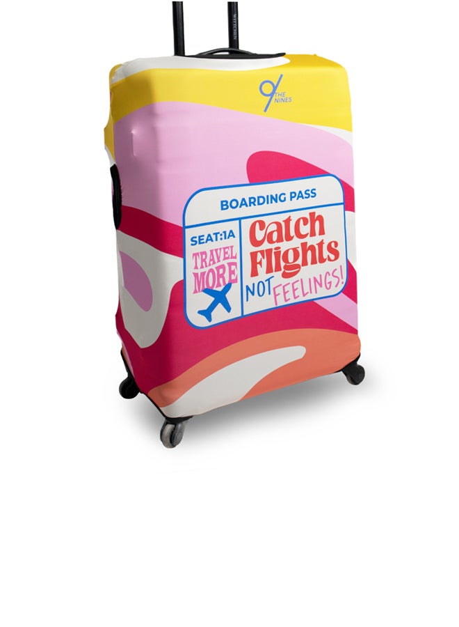THE NINES LUGGAGE COVER "CATCH NO FEELINGS" -L (25-28 inch) - Image 2