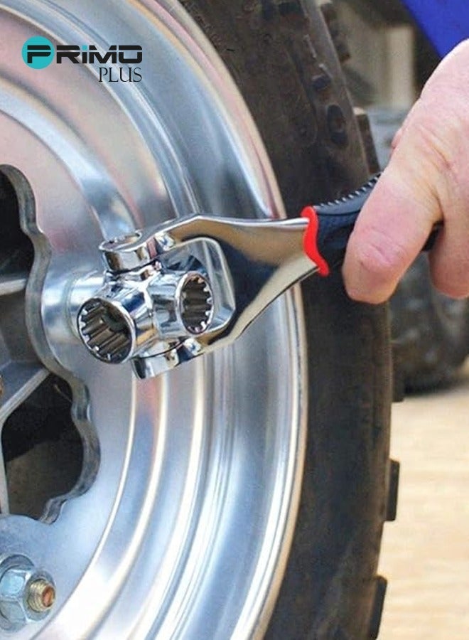 PRIMO PLUS 48-In-1 Universal Multi-Socket Tiger Wrench Silver/Black/Red - Image 4