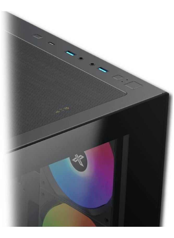 XTREME - Gaming PC With Core i7-12700F Processor/32GB (16GB X 2) DDR5 RAM/1TB SSD/Nvidia GeForce RTX 4070 Graphics Super With Case ATX RGB FAN, Power Supply 750W & Water cooler 360 - Image 1