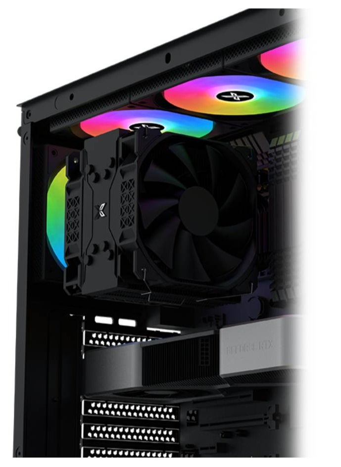 XTREME - Gaming PC With Core i7-12700F Processor/32GB (16GB X 2) DDR5 RAM/1TB SSD/Nvidia GeForce RTX 4070 Graphics Super With Case ATX RGB FAN, Power Supply 750W & Water cooler 360 - Image 1