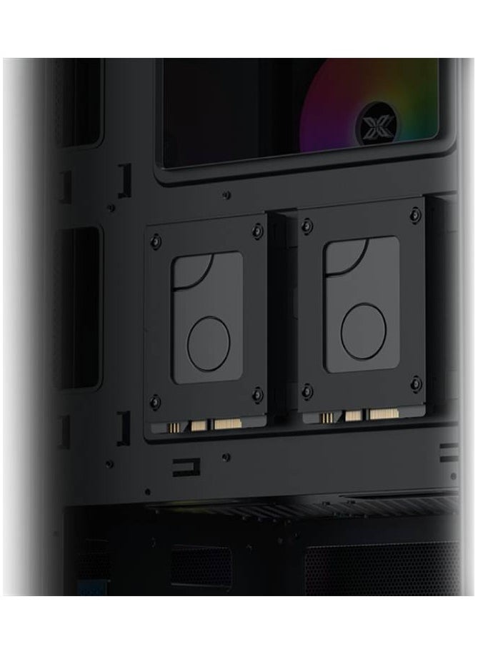 XTREME - Gaming PC With Core i7-12700F Processor/32GB (16GB X 2) DDR5 RAM/1TB SSD/Nvidia GeForce RTX 4070 Graphics Super With Case ATX RGB FAN, Power Supply 750W & Water cooler 360 - Image 1