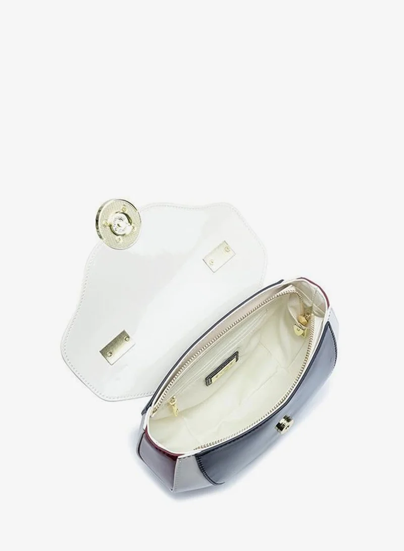 Fyor  Paneled Curved Top-Handle Bag TKC 009 for Women | Best Price UAE