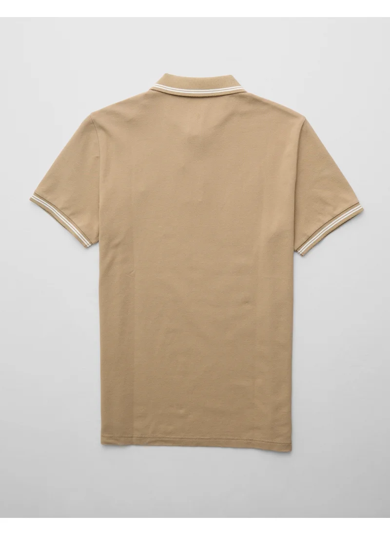 American Eagle AE Slim Fit Pique Polo Shirt