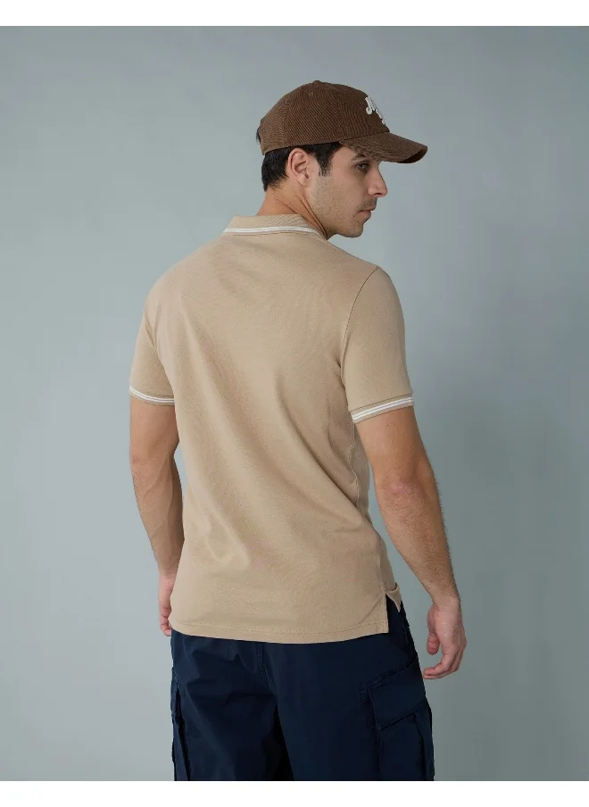 امريكان ايجل AE Slim Fit Pique Polo Shirt