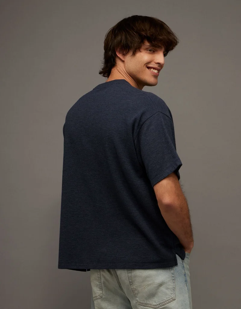 American Eagle AE Relaxed Ribbed Jersey T-Shirt