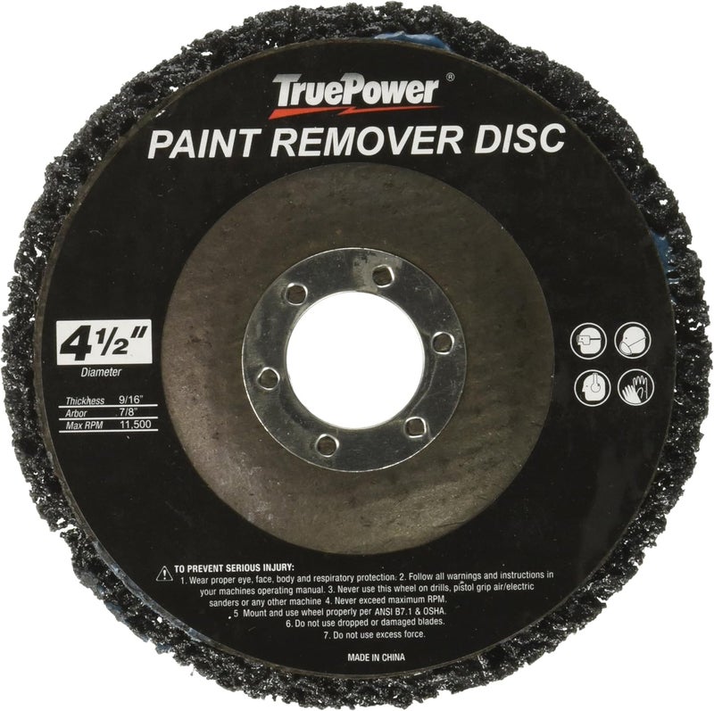 TruePower 10 pack 4-1/2" Replacement Disc for Paint & Rust Remover, Stripper - Image 1