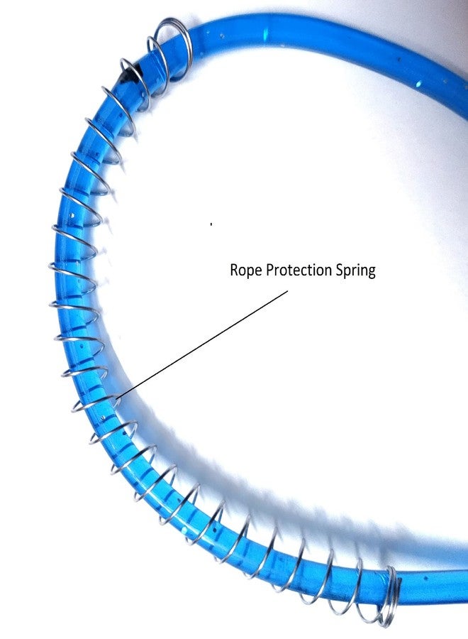Canbee حبل قفز كانبي للرجال والنساء، حبل قفز قابل لتعديل الارتفاع والسرعة، حبل قفز للأطفال والنساء والفتيات، حبل قفز راسي للرجال للتمرين، صالة الألعاب الرياضية، حبل قفز لللياقة البدنية (حبل بمقبض خشبي). - Image 4
