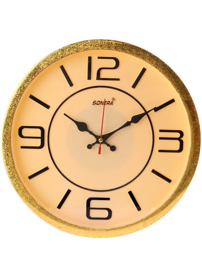 SONERA - Sonera Wall Clock-0141- Analog- Quartz - Fatafit Sugar gold - Image 1