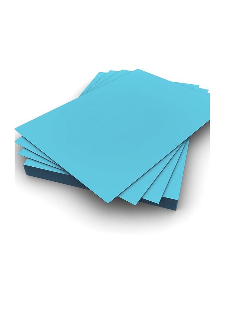 Kodak Color Paper Double Sides A4 (210x297mm) 100 Sheets 80 GSM Pack of 50 Bright Blue - Image 1