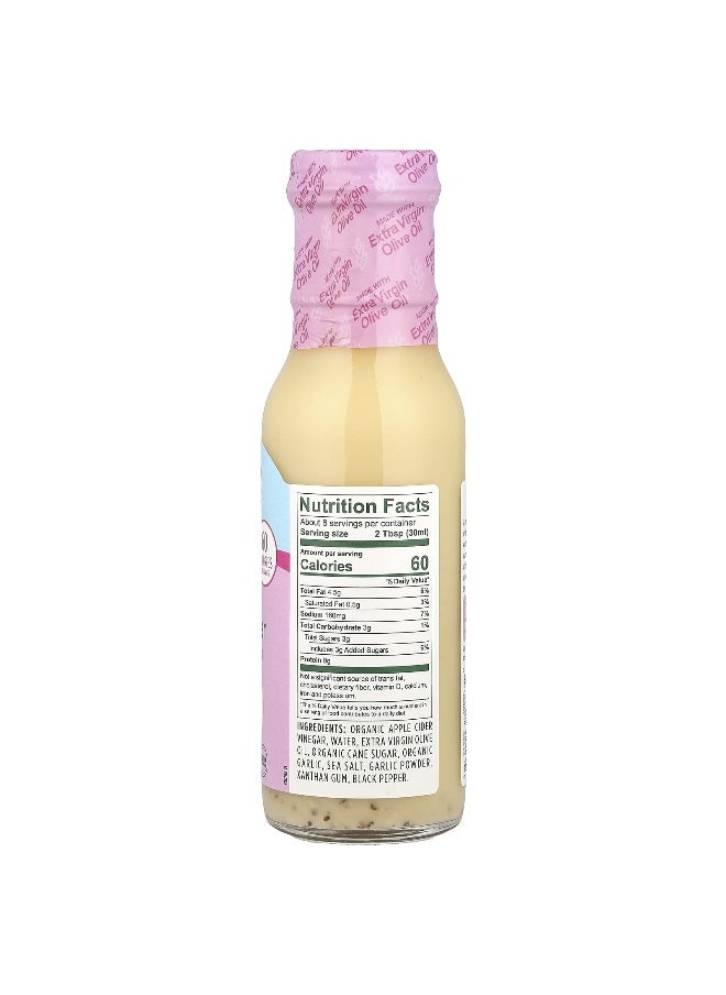 California olive ranch - California Olive Ranch, Garlic Apple Cider Vinaigrette Dressing, 8 fl oz (236 ml) - Image 1