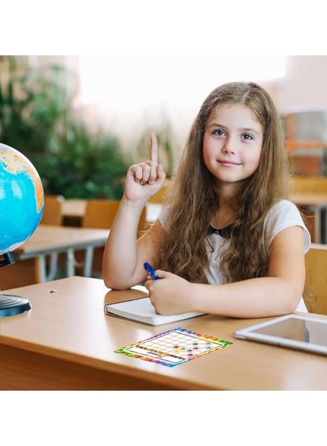 CMGTYYD. CMGTYYYD 50 حزمة من أوراق المكافآت الصفية، أوراق المكافآت الصفية، أوراق المهام للسلوك الإيجابي، أوراق الصف الدراسي - Image 4