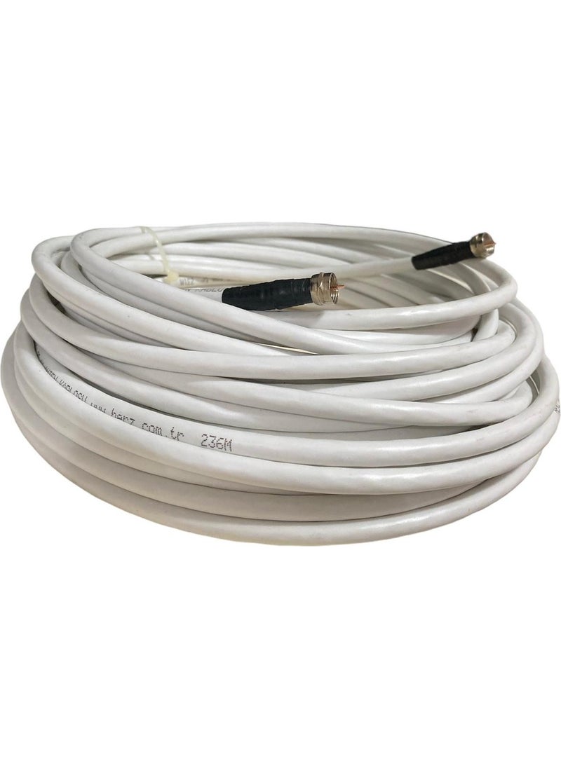 Yastech - Satellite Dish Antenna Cable 30 Meters Full HD Broadcast Suitable - Image 1